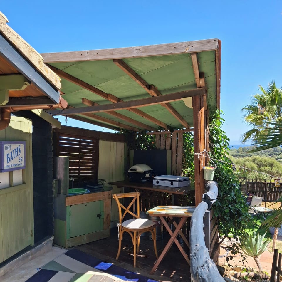 Time Out Chalet Cooking Terrace