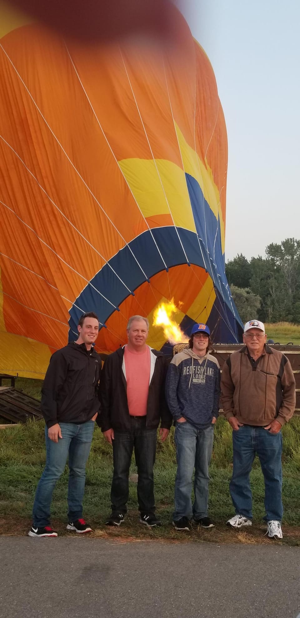 Book a hot air balloon ride with a local Boise business.