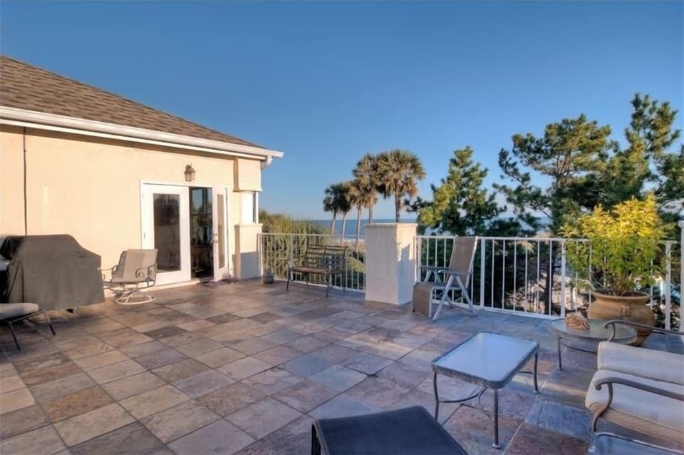 Ocean views from the deck.