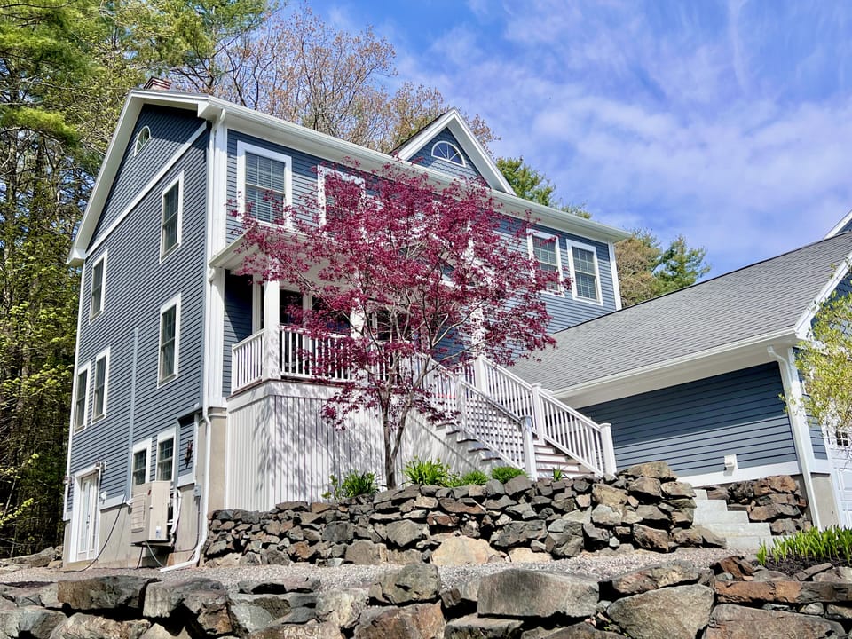 Front of home - please note the stairs in case your group has mobility issues