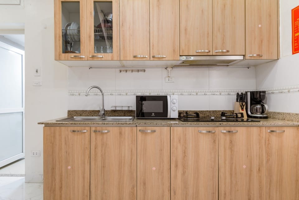 Kitchen with full of cookery tools for your meal 