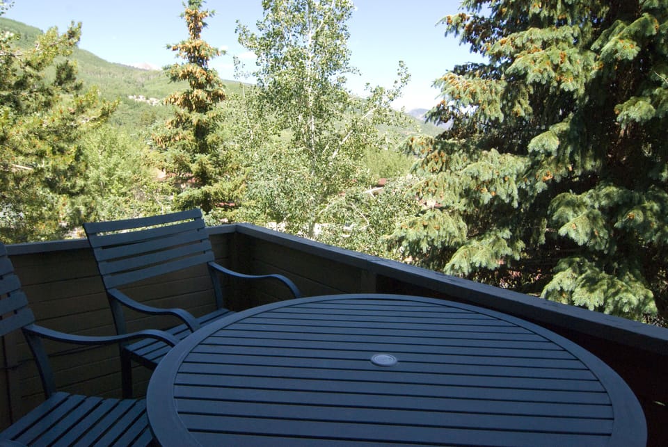 View from the balcony