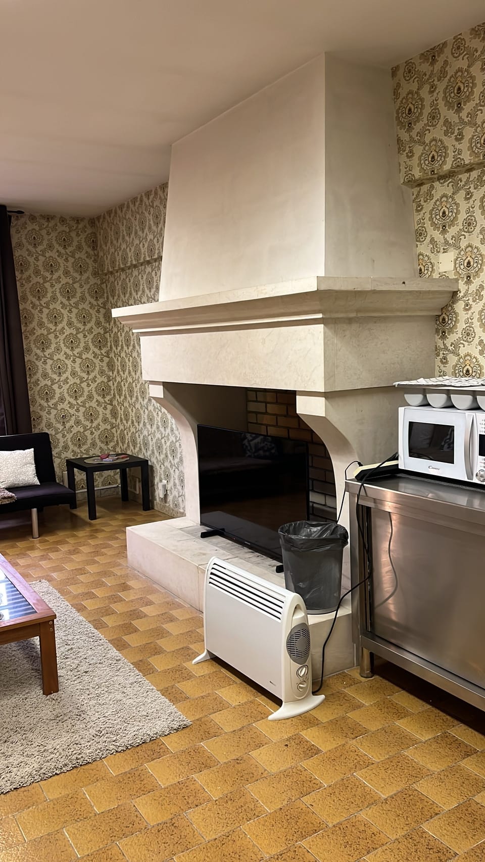 In the guest lounge, we have a television for you to enjoy