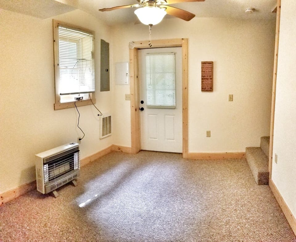 Extra room on the ground level