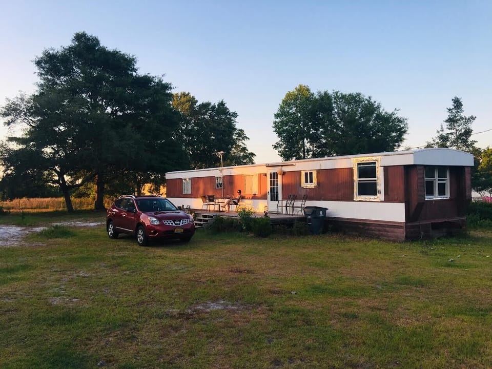 Original Trailer 1978 Oakwood Park Model.