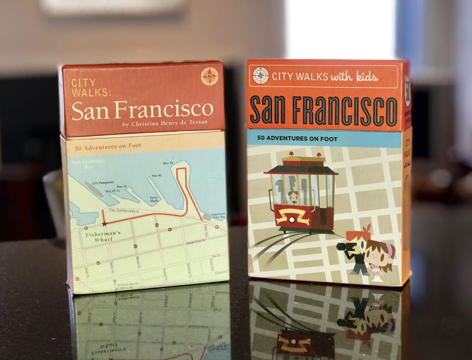 Self-guided walking tours of the city