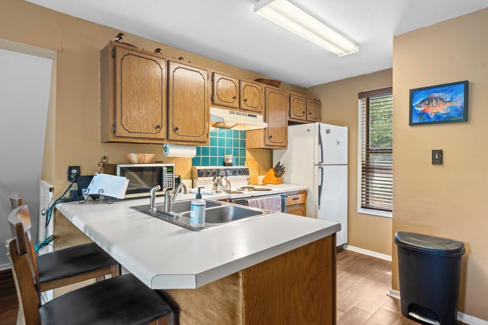 Stocked with all you need for cooking