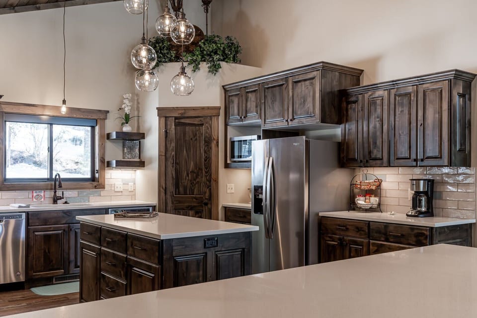 Kitchen on main level