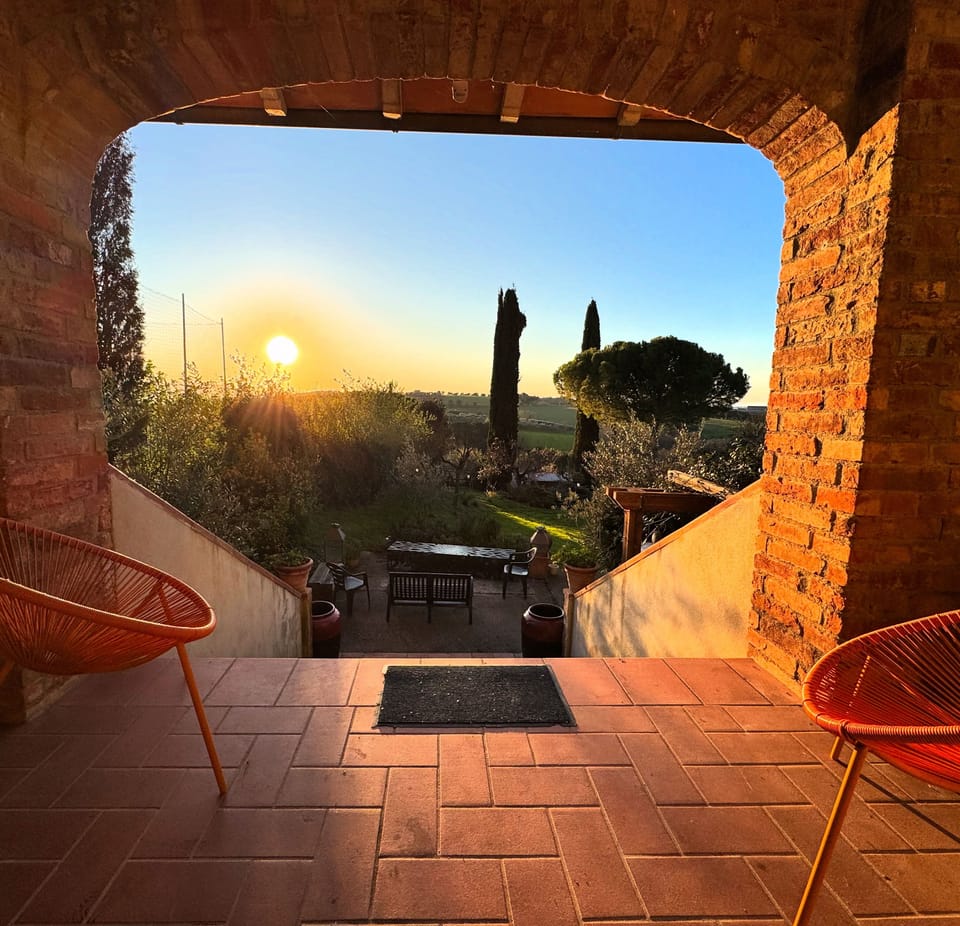 View from terrace