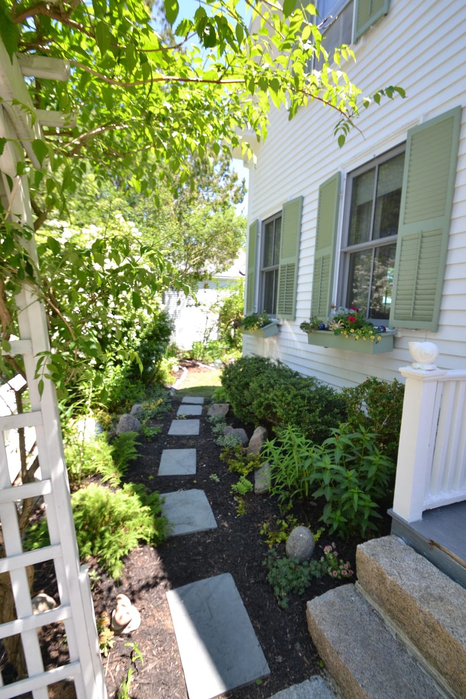 front walkway