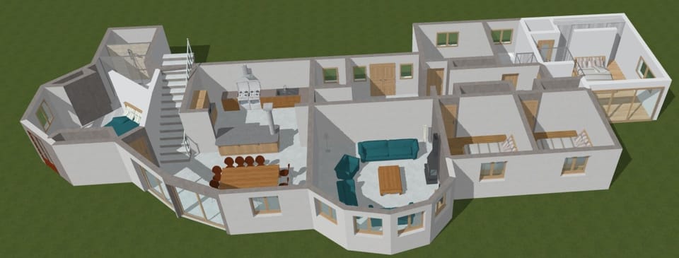 Villa floorpan