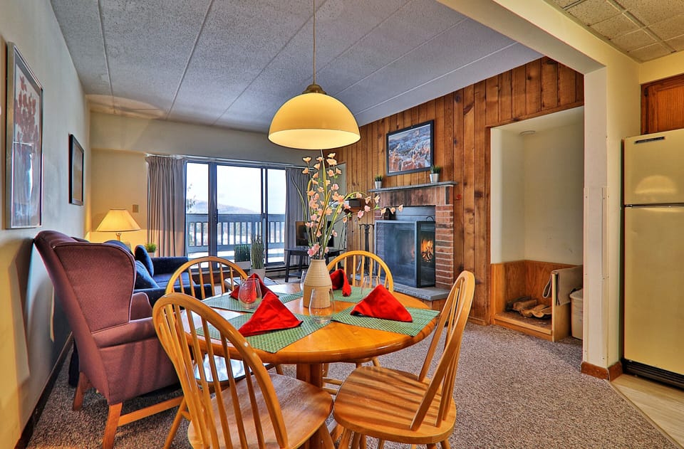 spacious living room