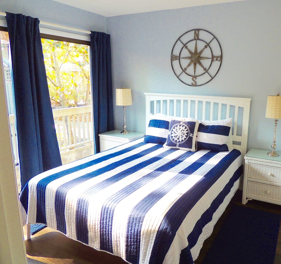 Queen bedroom with all new furniture in July 2019 including new mattress