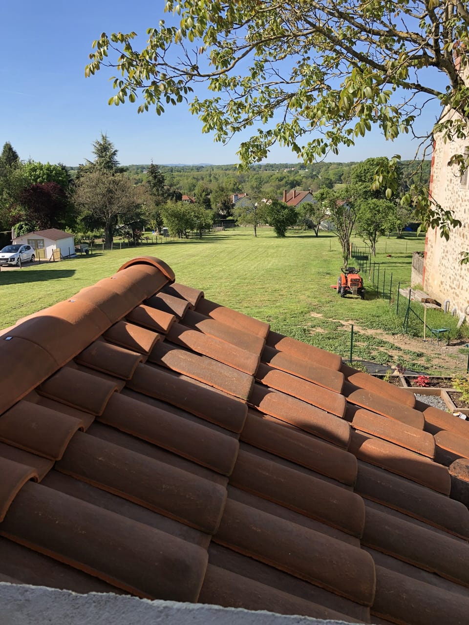View from the bedroom windows 