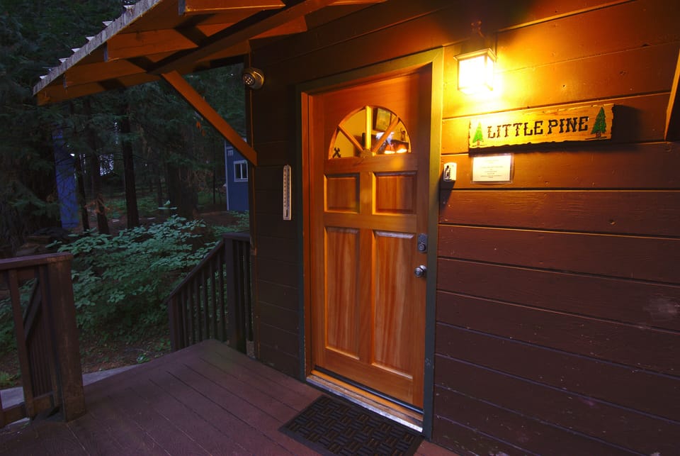 Our electronic lock allows you to come and go at any time.