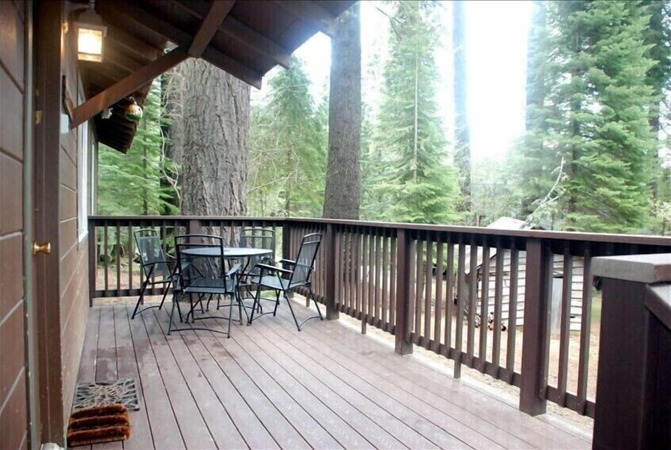 Relax and enjoy the forest from your own deck