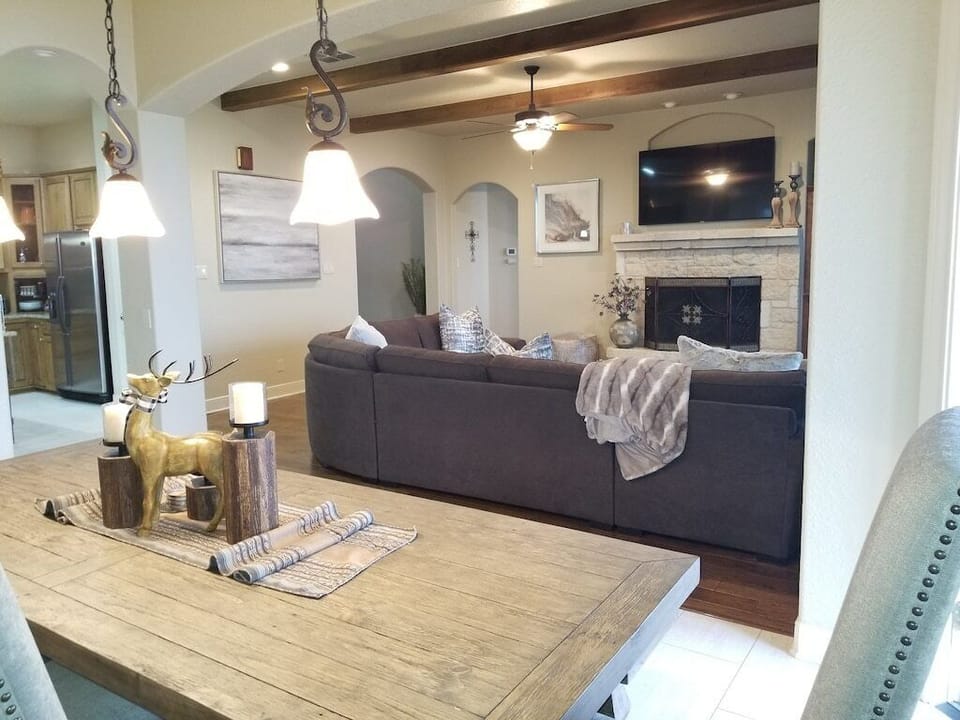 Open floor plan