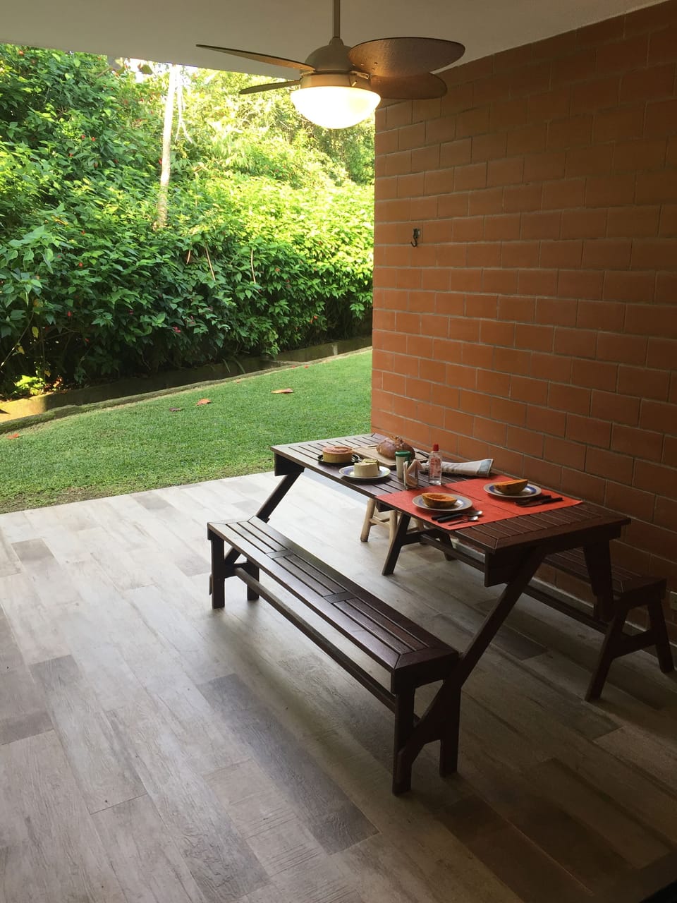 Outdoor dining