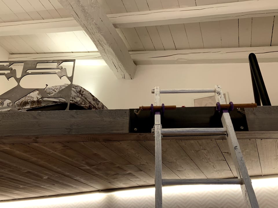 Details of the ladder on the rippalco