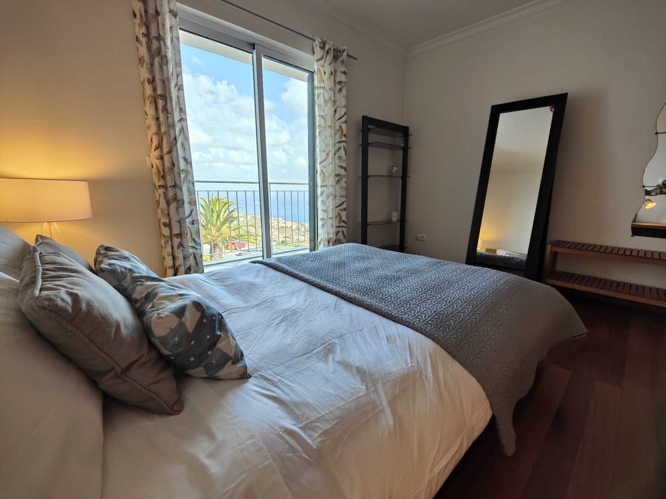 Sea view from the bed