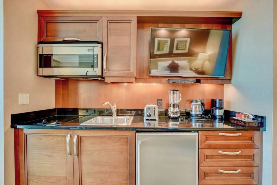 Complete Kitchenette & 42 in. Widescreen TV
