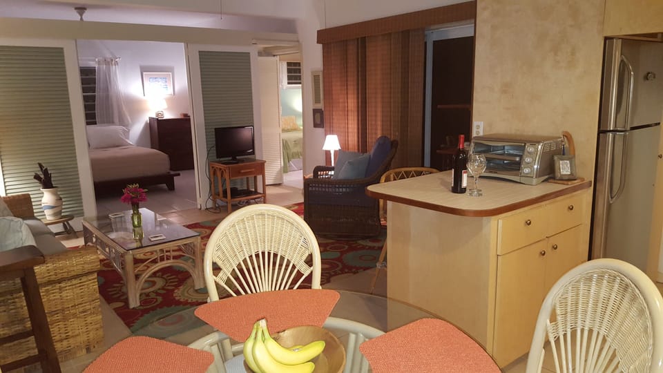 Dining area facing Living room