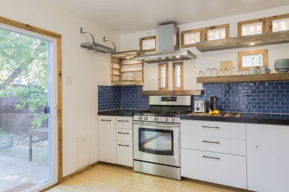 Gas stove. Also: toaster, microwave, nespresso machine, instant pot.