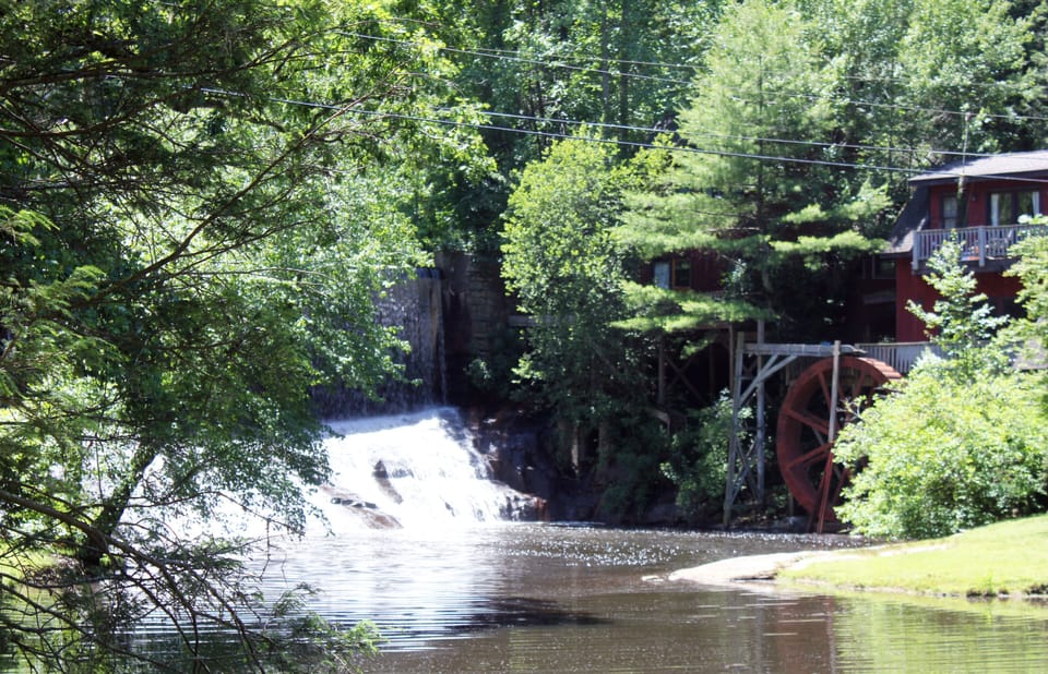 Walk the Grounds Down to the Falls and Mill House