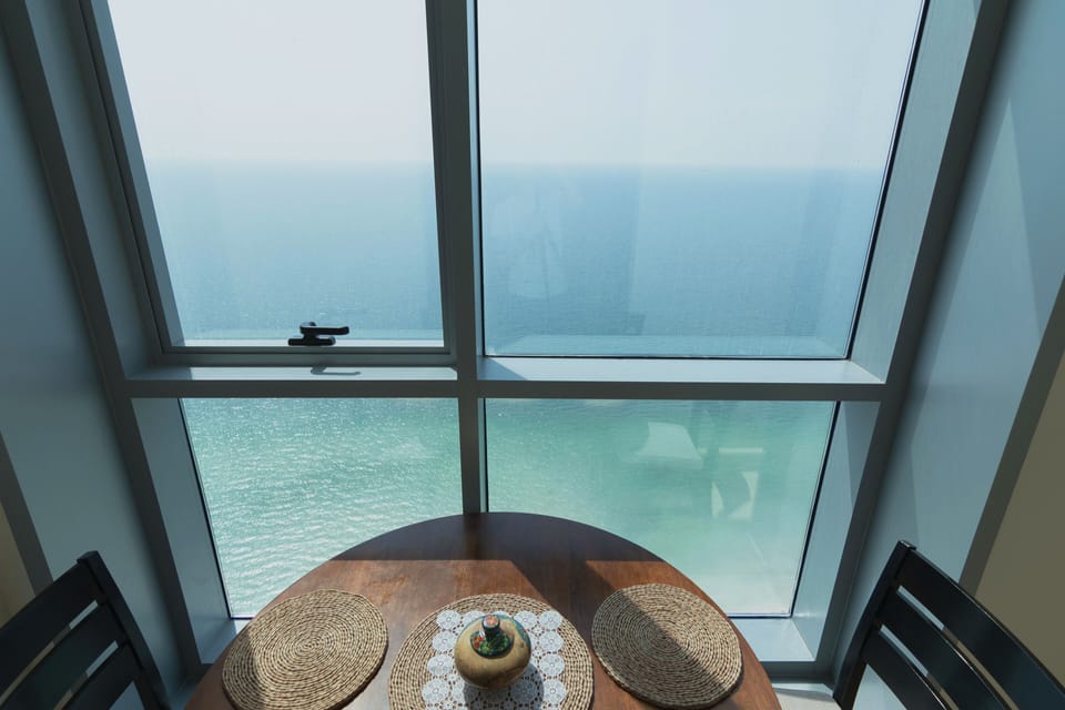Enjoy your coffee in the morning with a view