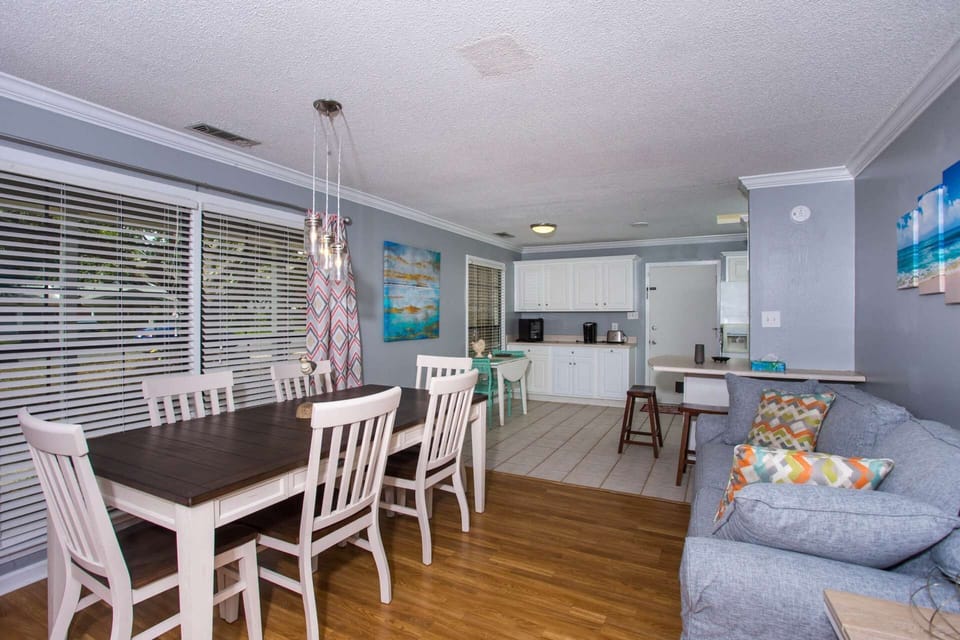 Dining and kitchen