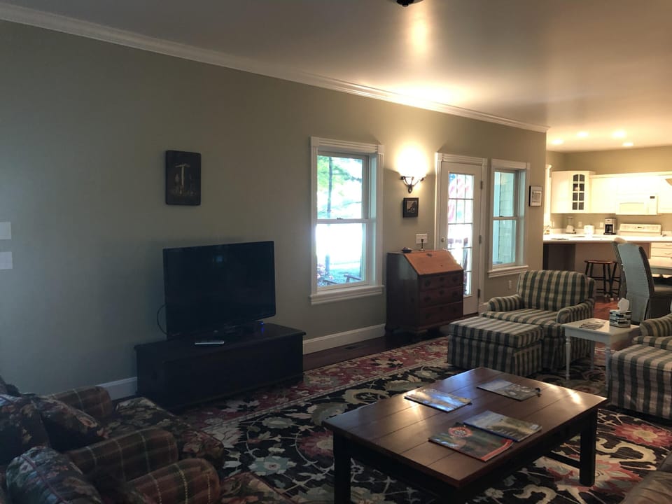 Spacious open floor plan.