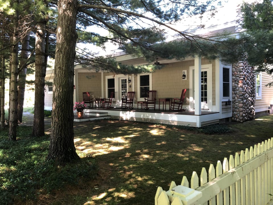 The Front Porch - Sit back and enjoy the watching the world roll by. 