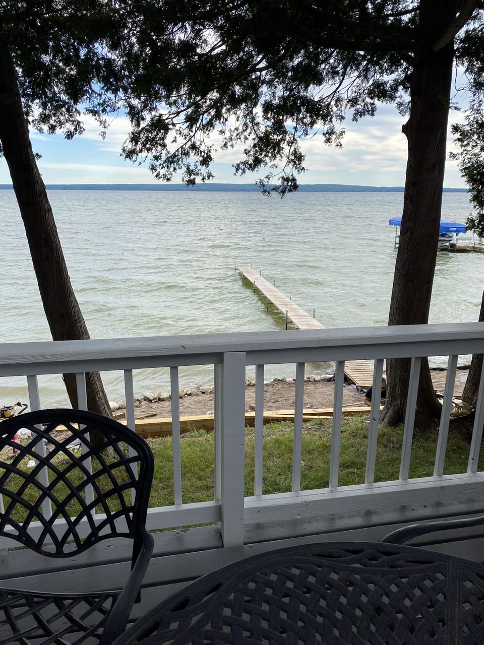 view from back deck