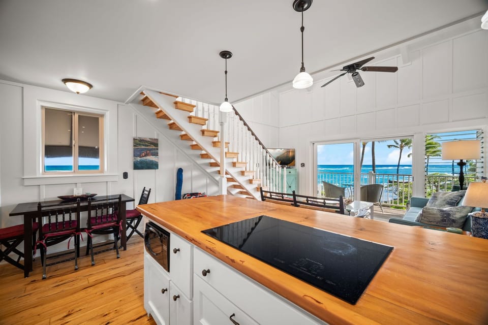 Full Kitchen with Ocean Views