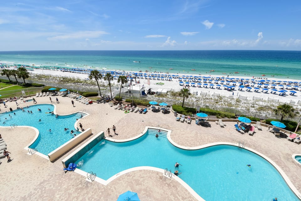 Silver Beach Towers West 501- Balcony View