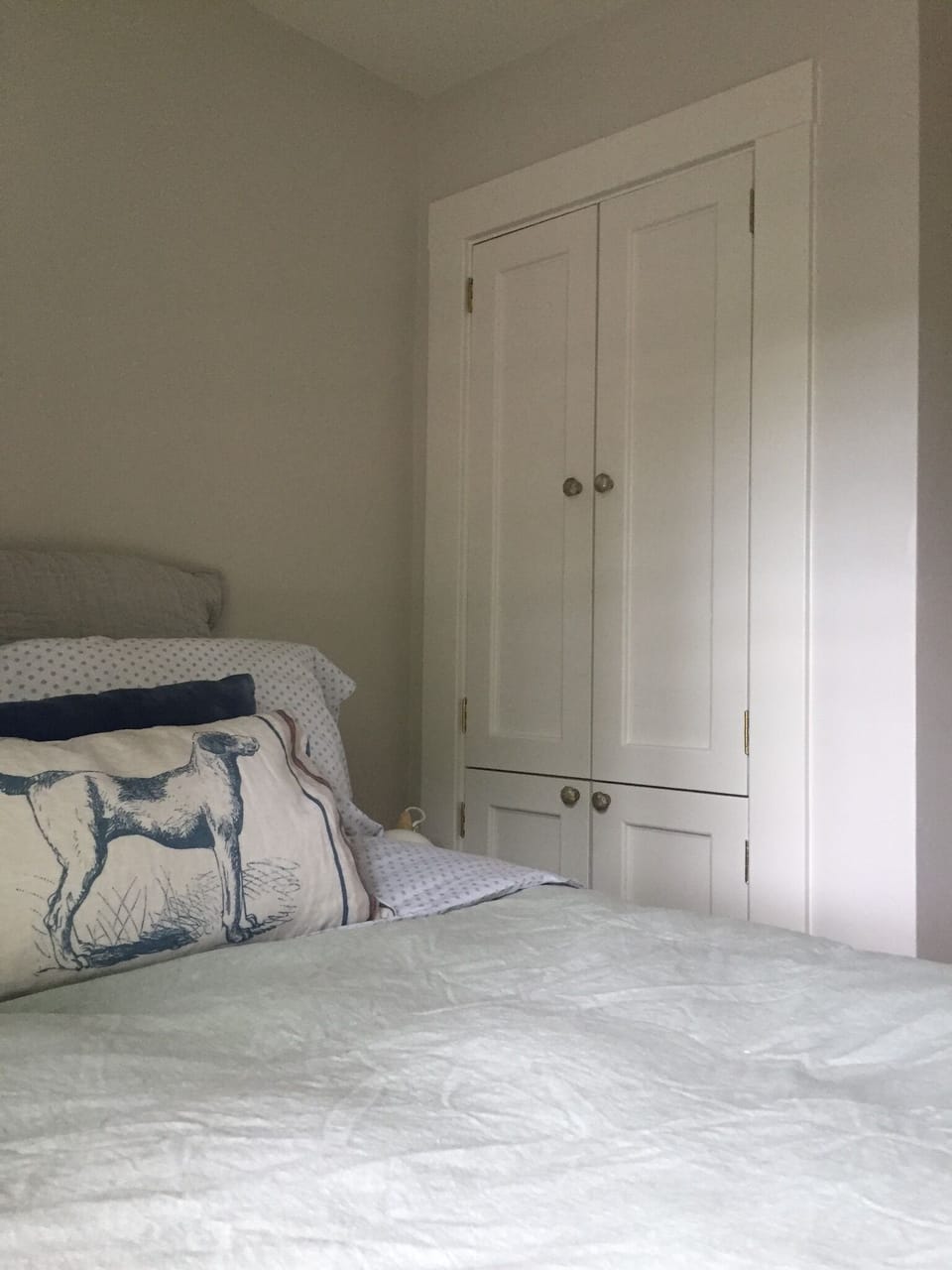 Comfy double bed
