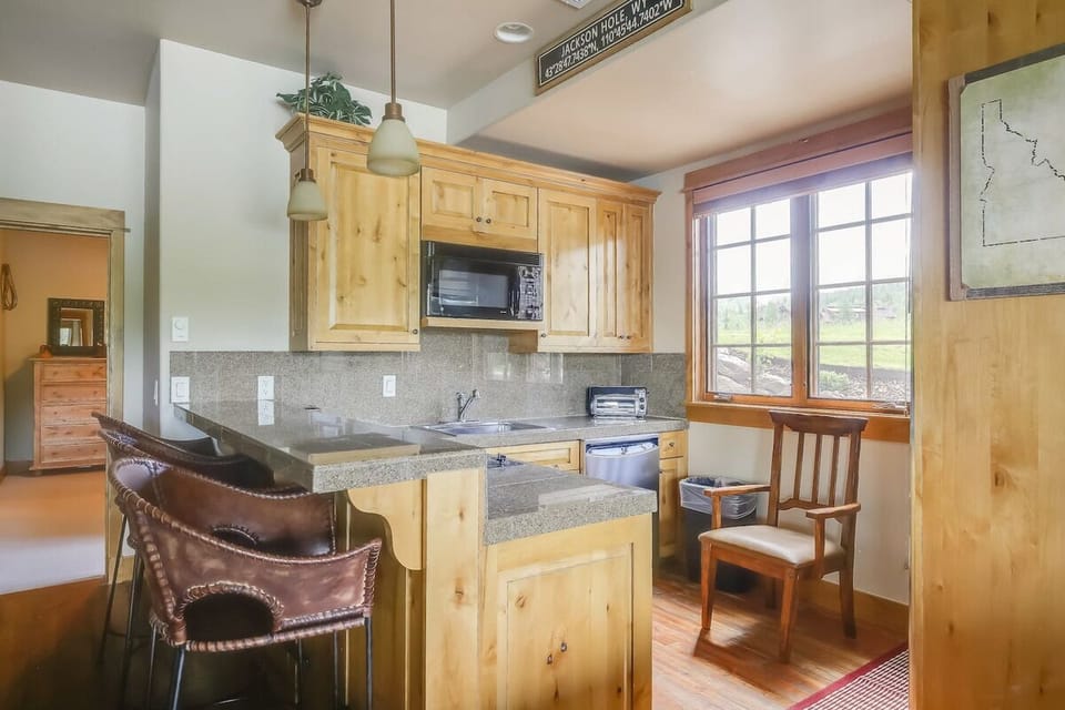 Start slow mornings with coffee by the sunlit window nook.