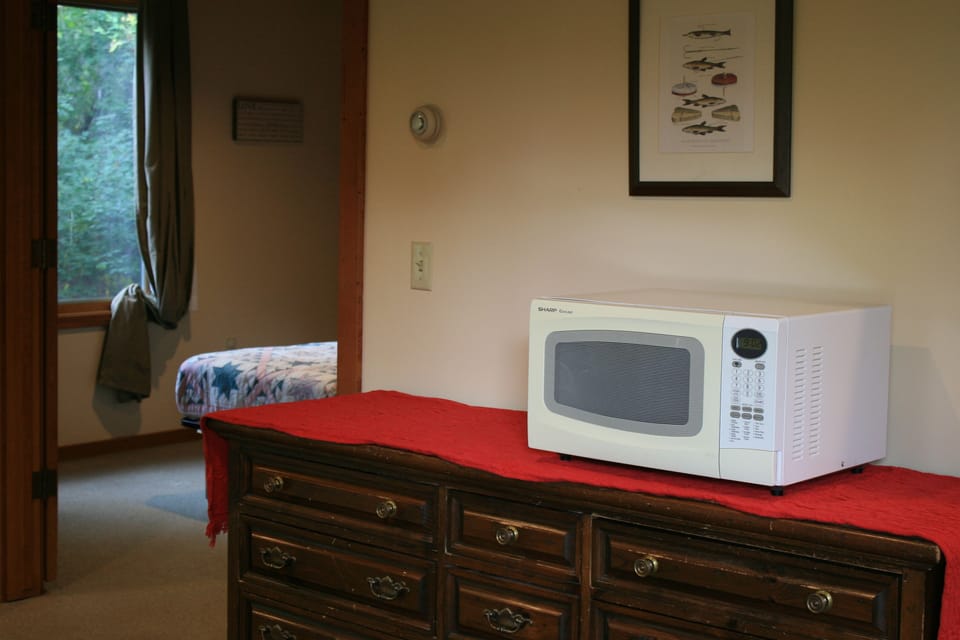 Microwave available