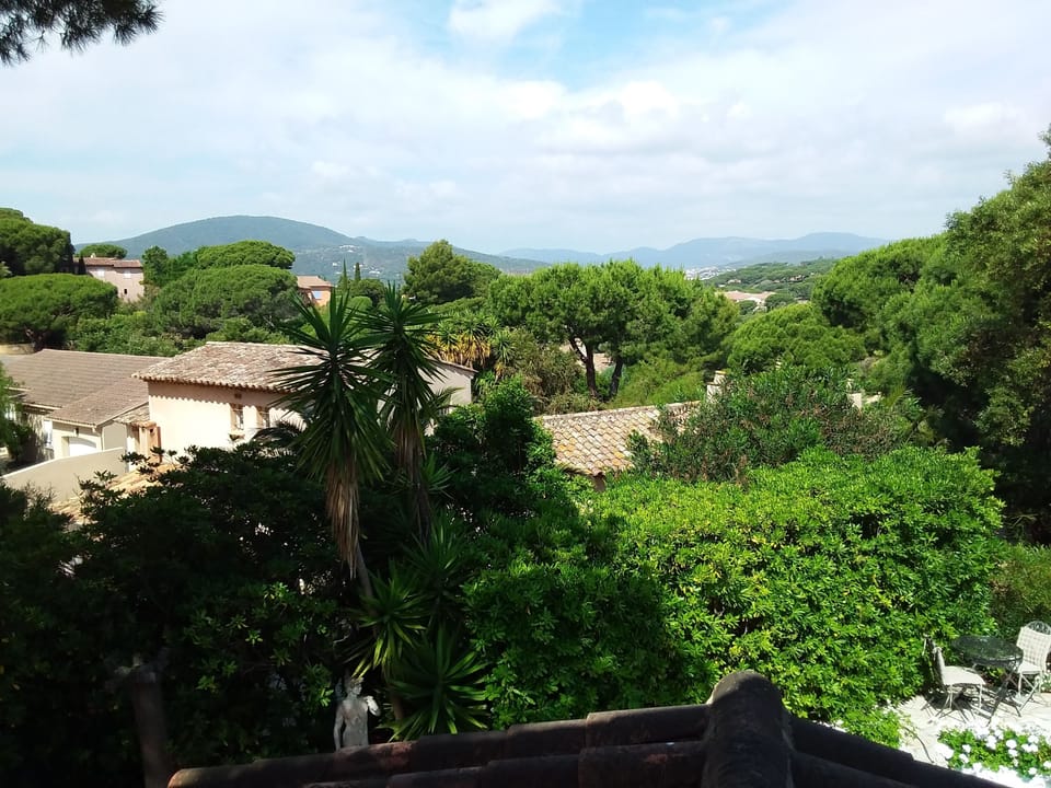 View from upstairs bedroom.