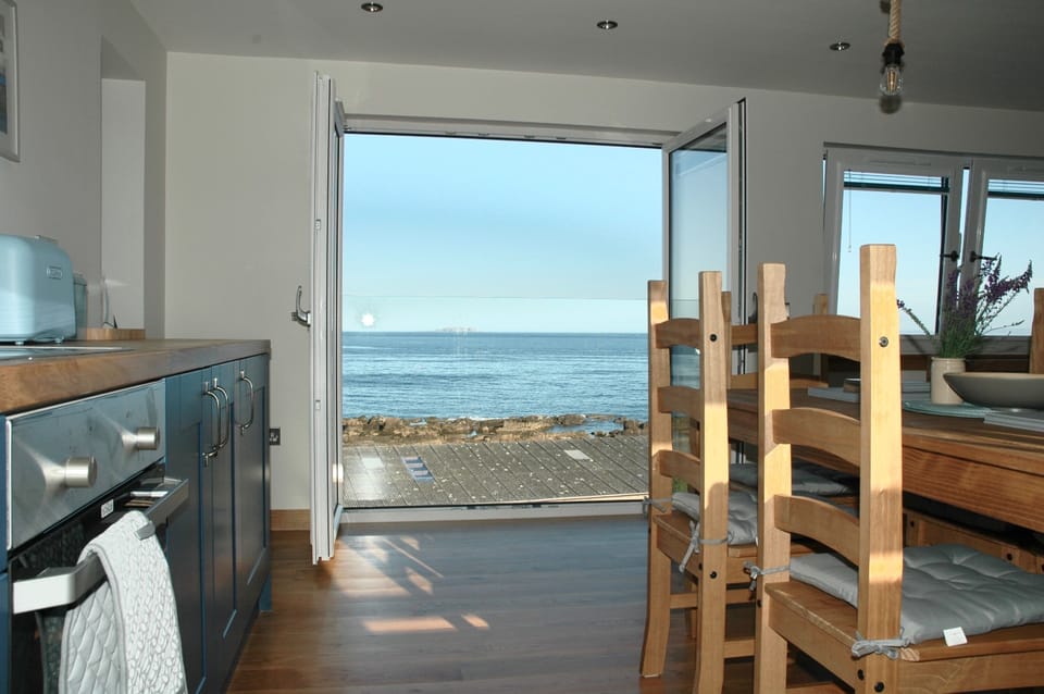 view from kitchen