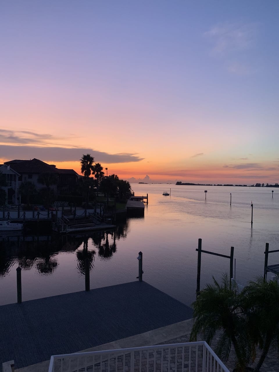 Sunsets from the balcony