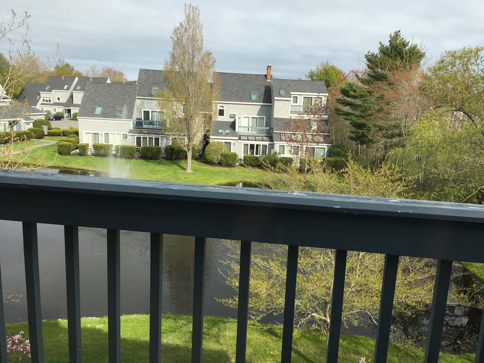 3rd floor deck view off master bedroom