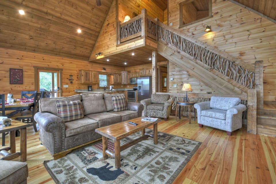 Altitude Adjustment- Perspective view of the living room
