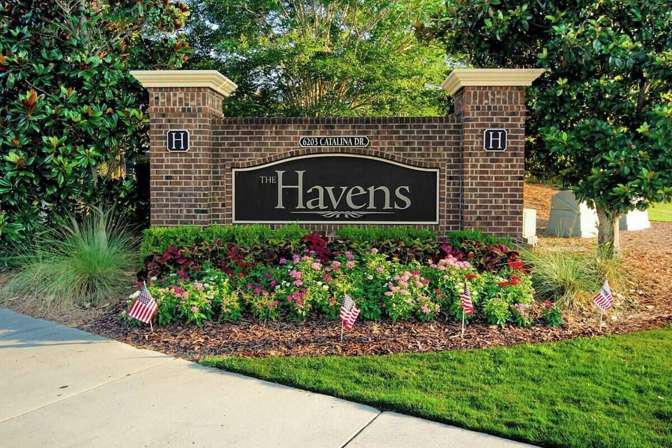 We are in The Havens condo complex