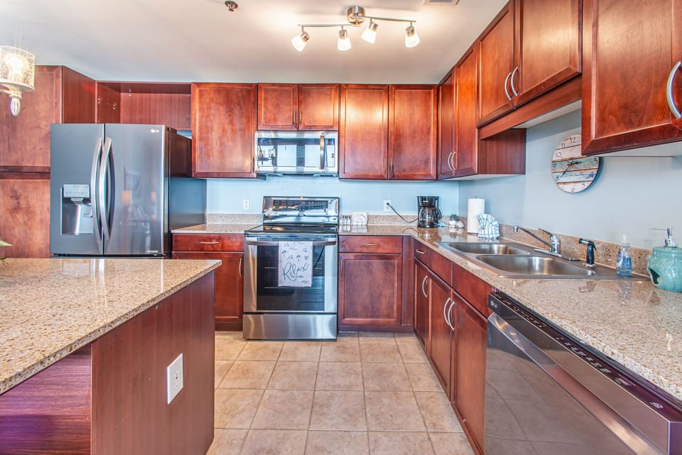 Plenty of counter space