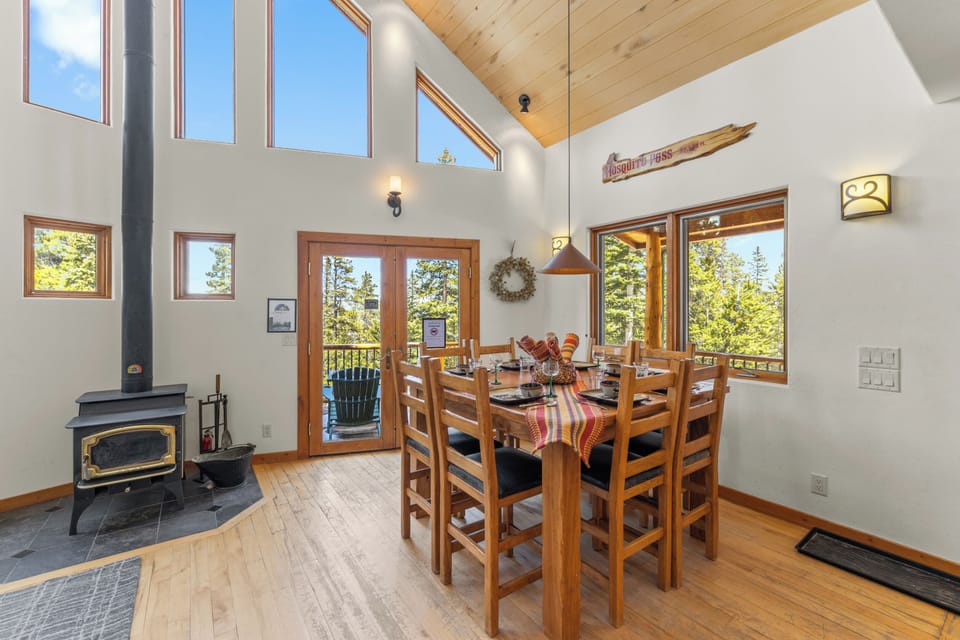 Bring your board games and play on the large table.