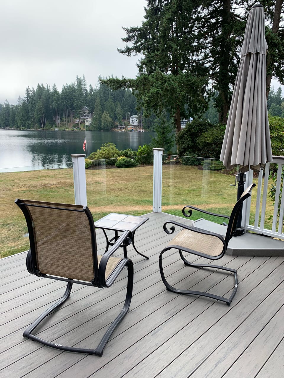 View from the deck