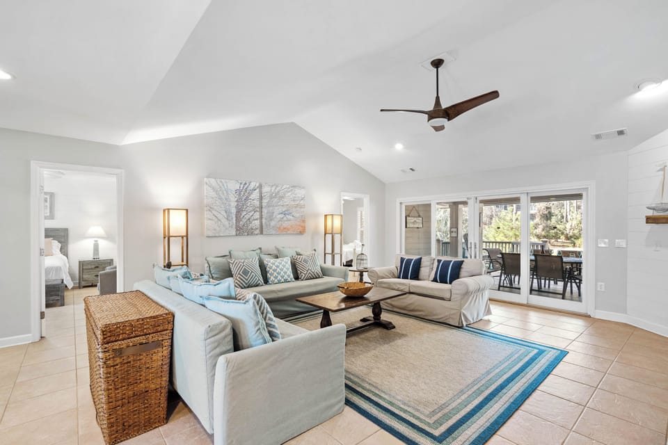 Spacious Open Living Room Comfort