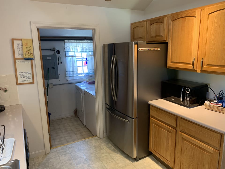 New fridge and washer/dryer this year