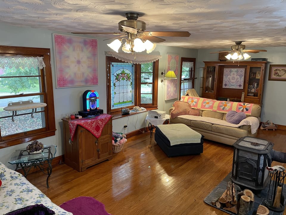 spacious Living Room